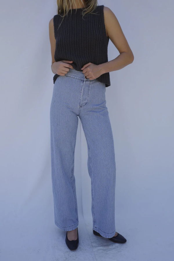 Emma Rothkopf Picnic Pant - Railroad Denim