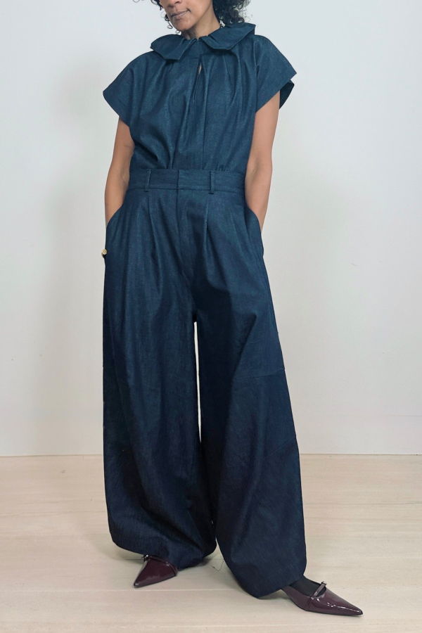 Yesaet Bintu Denim Top