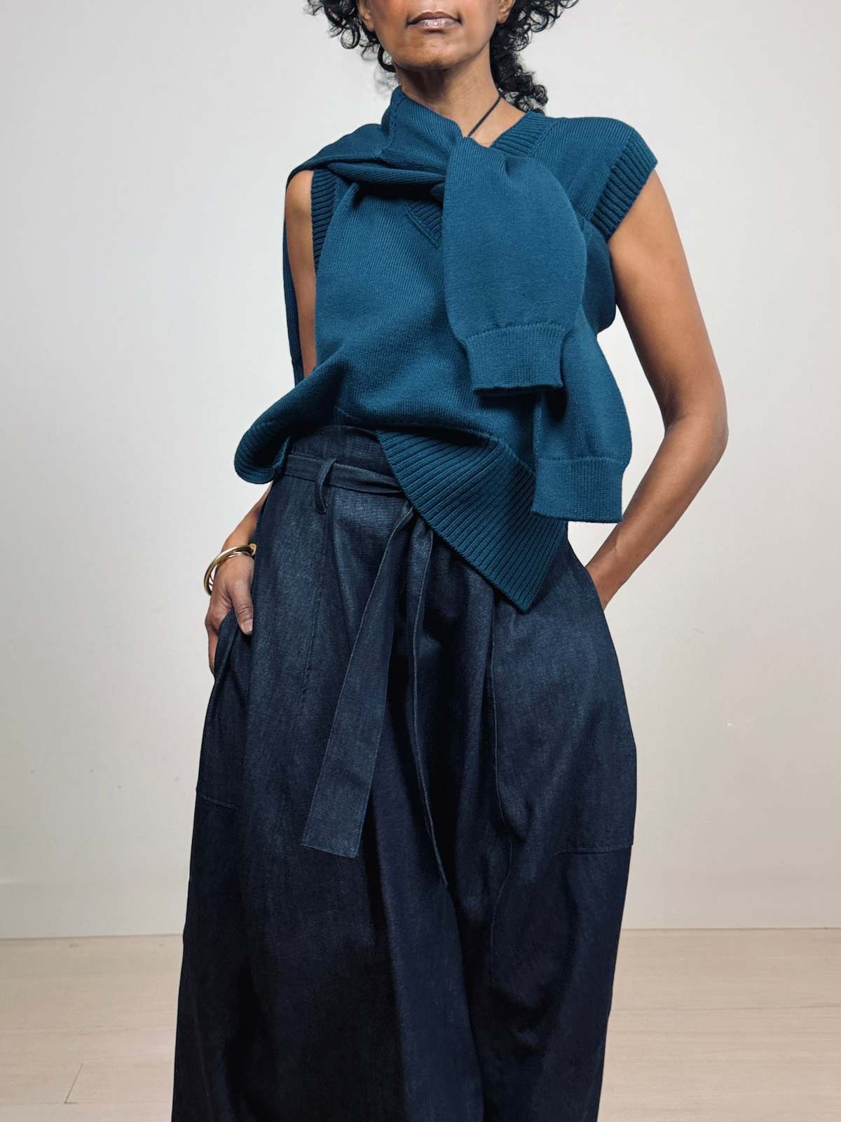 Yesaet Louam Denim Skirt - Image 4 of 9