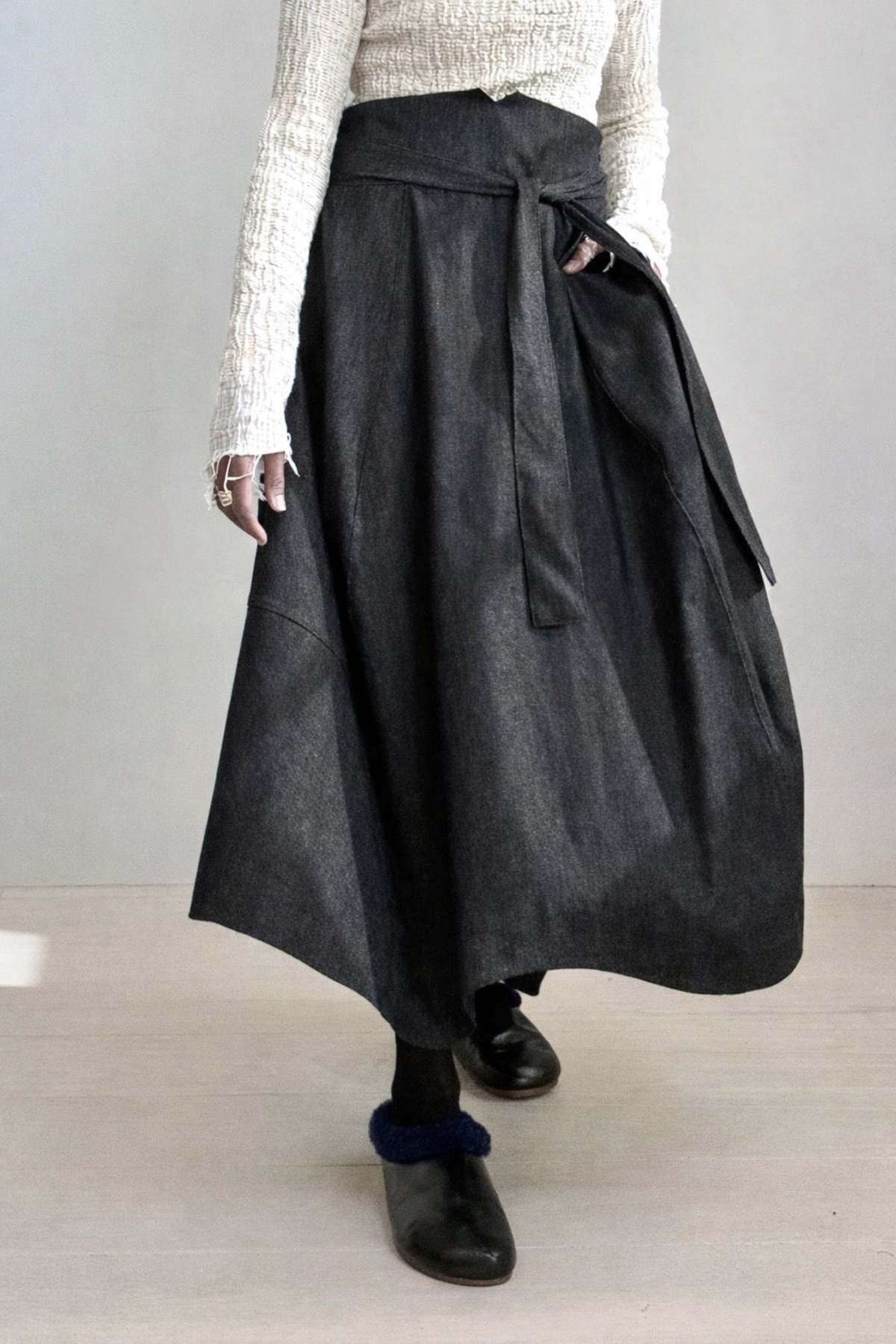 Yesaet Louam Denim Skirt - Image 9 of 9