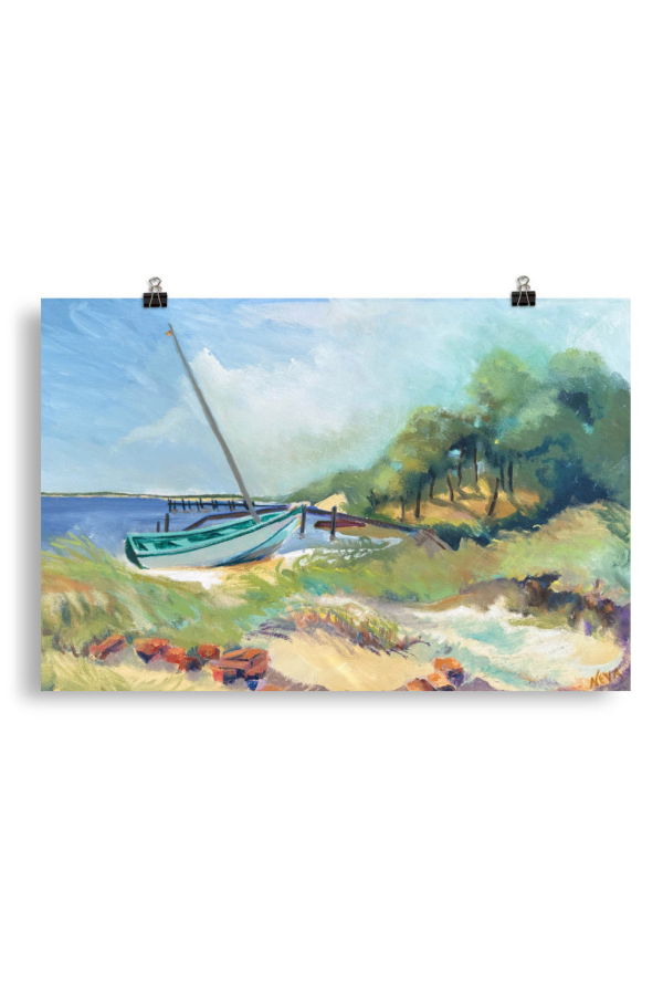 PILLOWPIA Beached Art Print