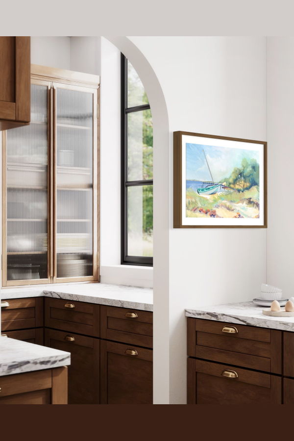 PILLOWPIA Beached Art Print