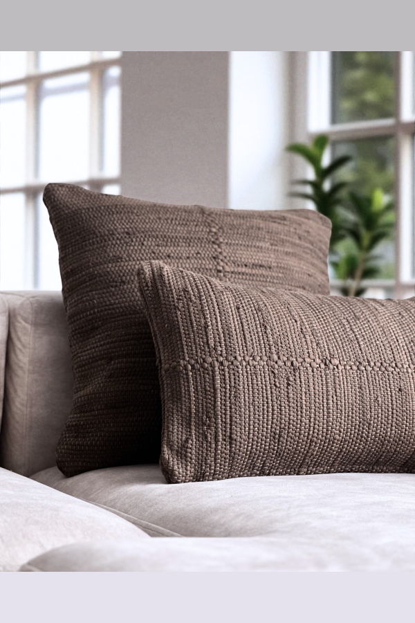 PILLOWPIA Chindi Pillow Cover - Wenge