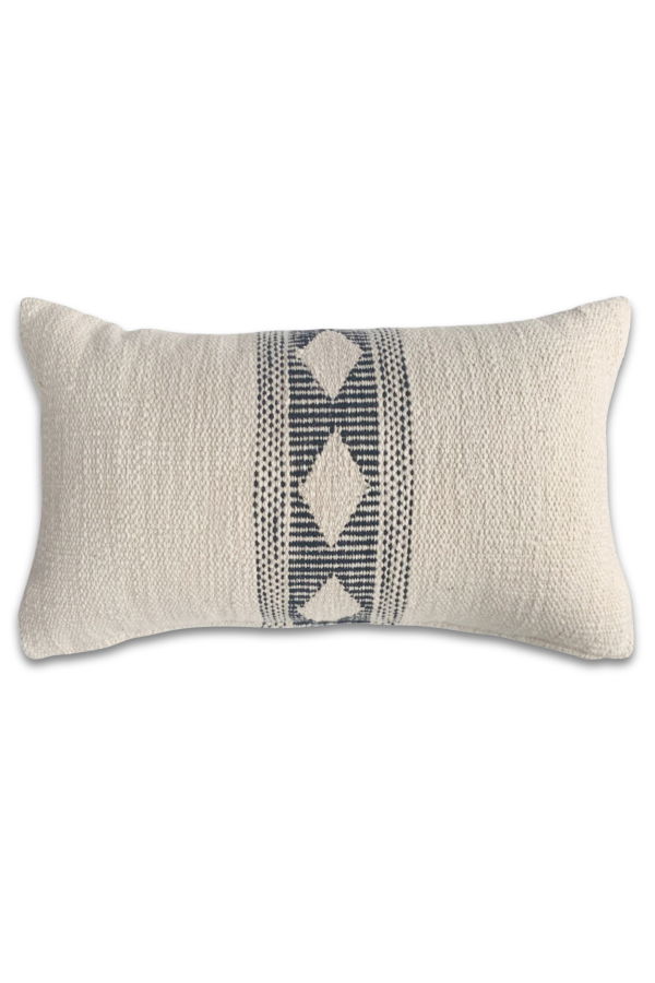 PILLOWPIA Gemma Lumbar Pillow Cover - Cream