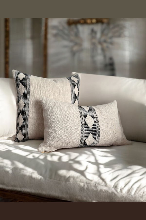 PILLOWPIA Gemma Pillow Cover - Cream