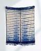 PILLOWPIA Indigo Shibori Throw - Spine - Thumbnail 1
