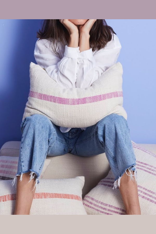 PILLOWPIA Linus Pillow Cover - Orchid