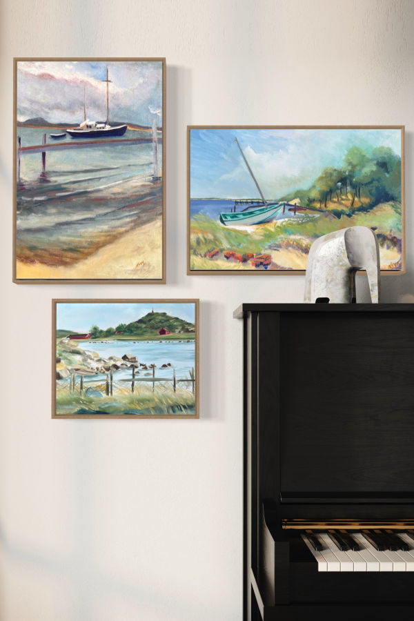 PILLOWPIA Starboard Side Art Print