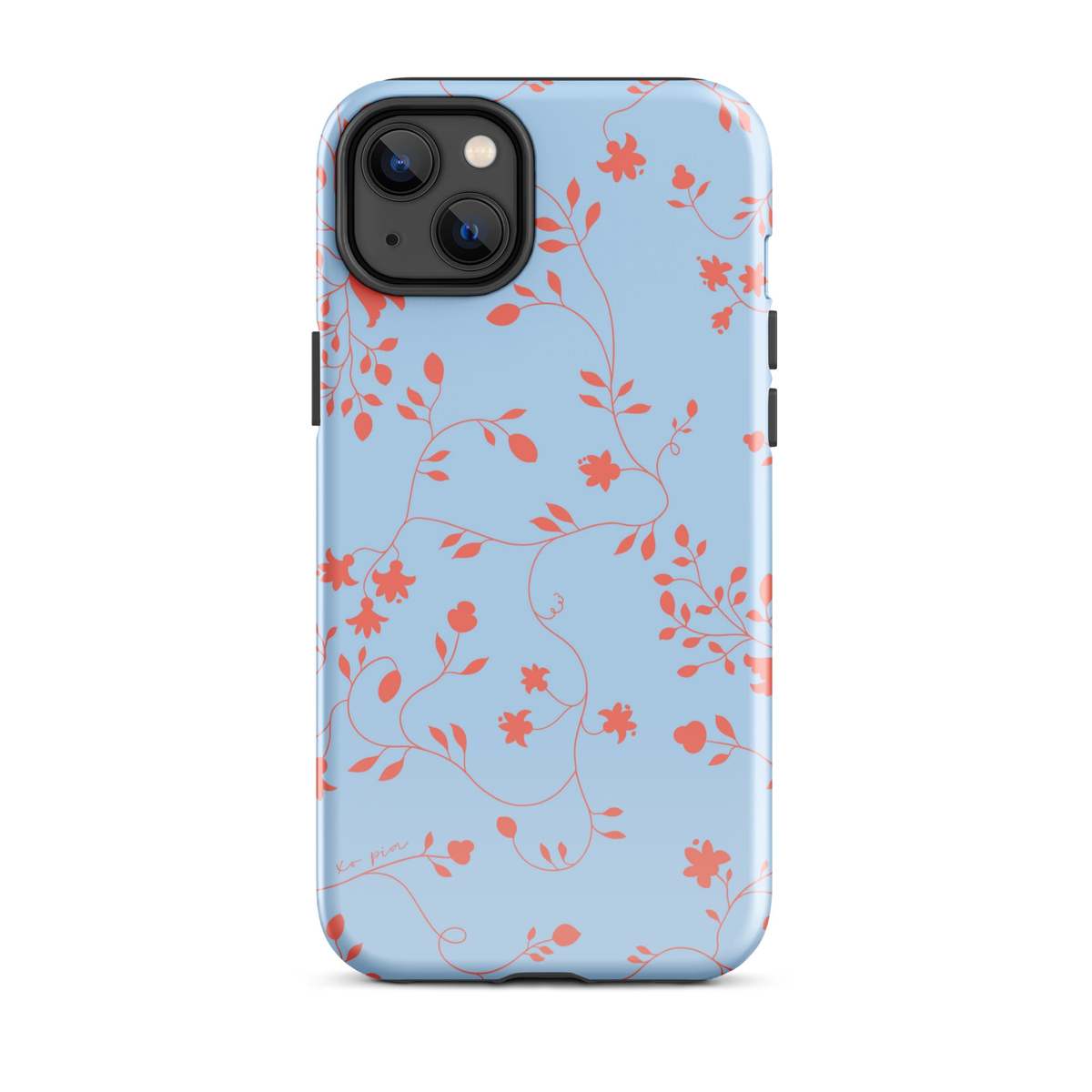 PILLOWPIA Wild Clematis Tough Case for iPhone - Periwinkle - Image 13 of 15