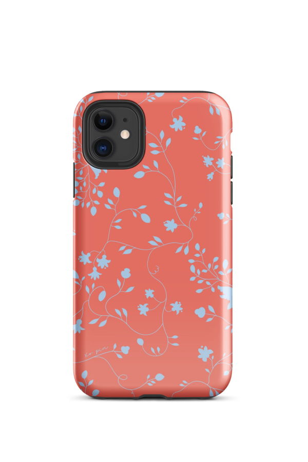 PILLOWPIA Wild Clematis Tough Case for iPhone - Poppy