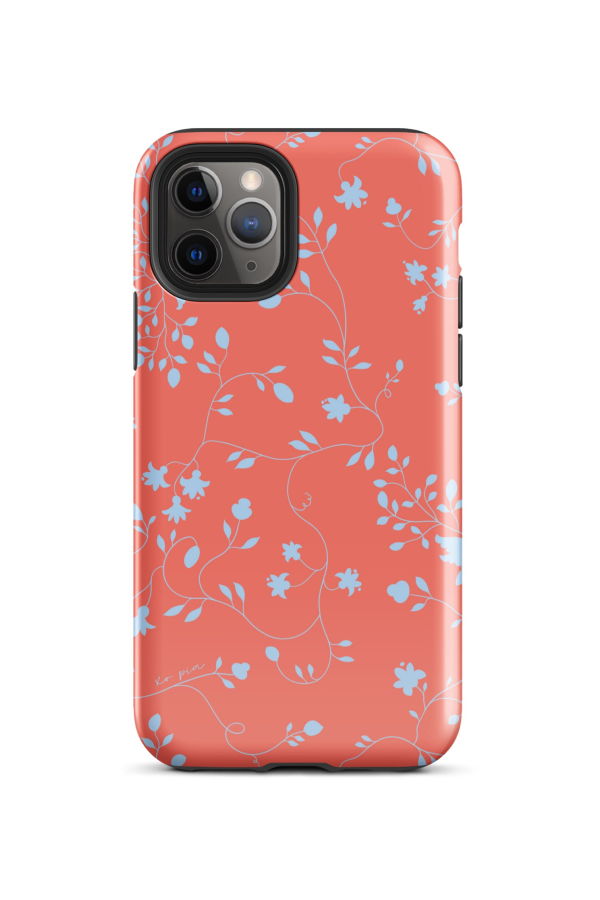 PILLOWPIA Wild Clematis Tough Case for iPhone - Poppy