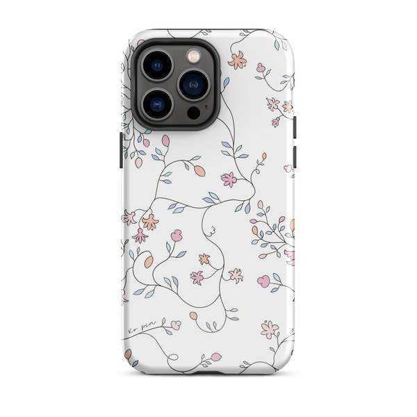 PILLOWPIA Wild Clematis Tough Case for iPhone Phone Case