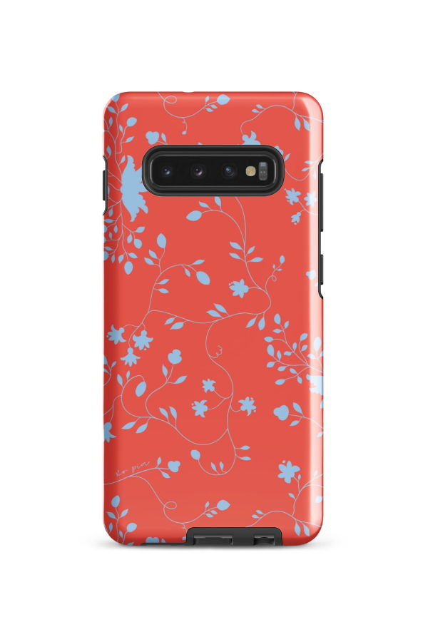 PILLOWPIA Wild Clematis Tough Case for Samsung Phone Case - Poppy