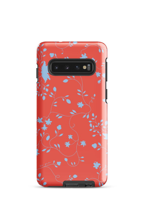 PILLOWPIA Wild Clematis Tough Case for Samsung Phone Case - Poppy