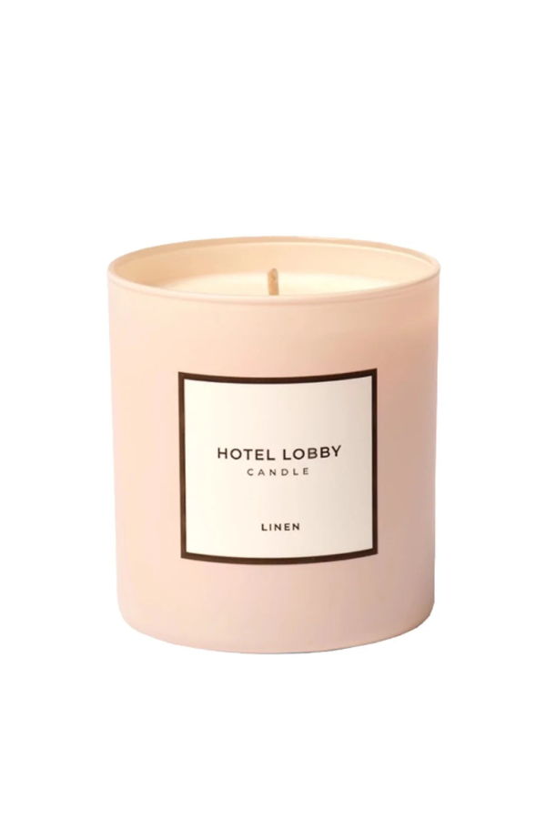 Hotel Lobby Candle - Linen