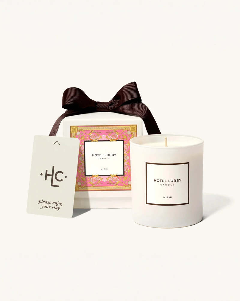 Hotel Lobby Candle - Miami