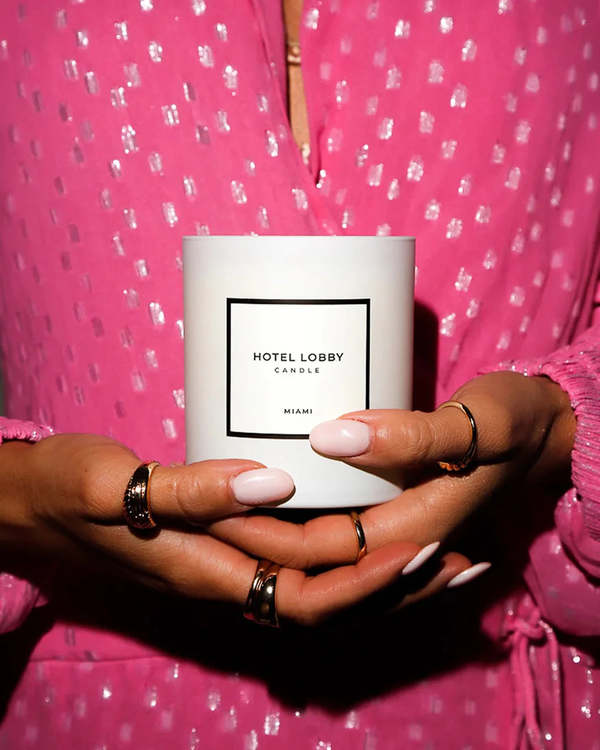 Hotel Lobby Candle - Miami