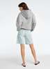 Favorite Daughter Collegiate Embossed Hoodie - Heather Grey - Thumbnail 4