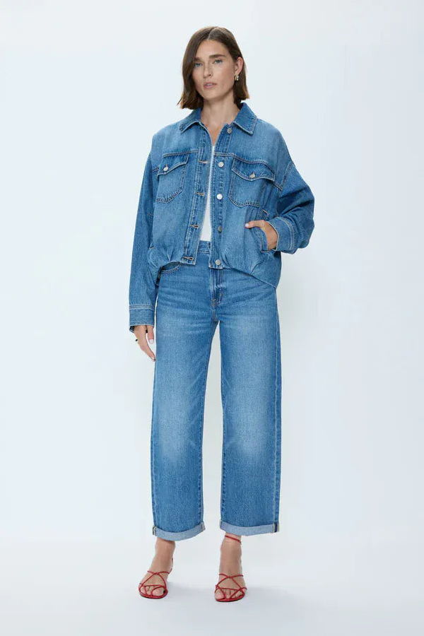 Pistola Donny Boyfriend Rolled Hem Jeans