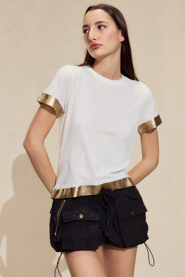 Cynthia Rowley Nylon Cargo Bloomers - Black