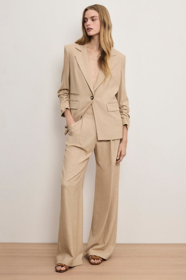 Veronica Beard Marbeau Wide-Leg Pant