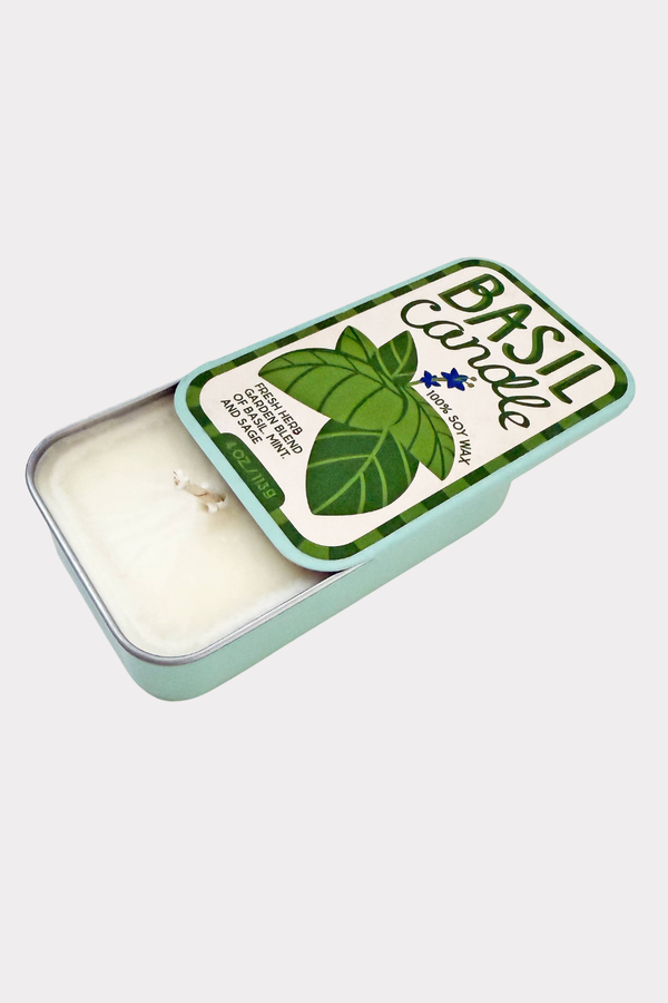 The Neighborgoods Basil Tin Candle The Neighborgoods Basil Tin Candle
