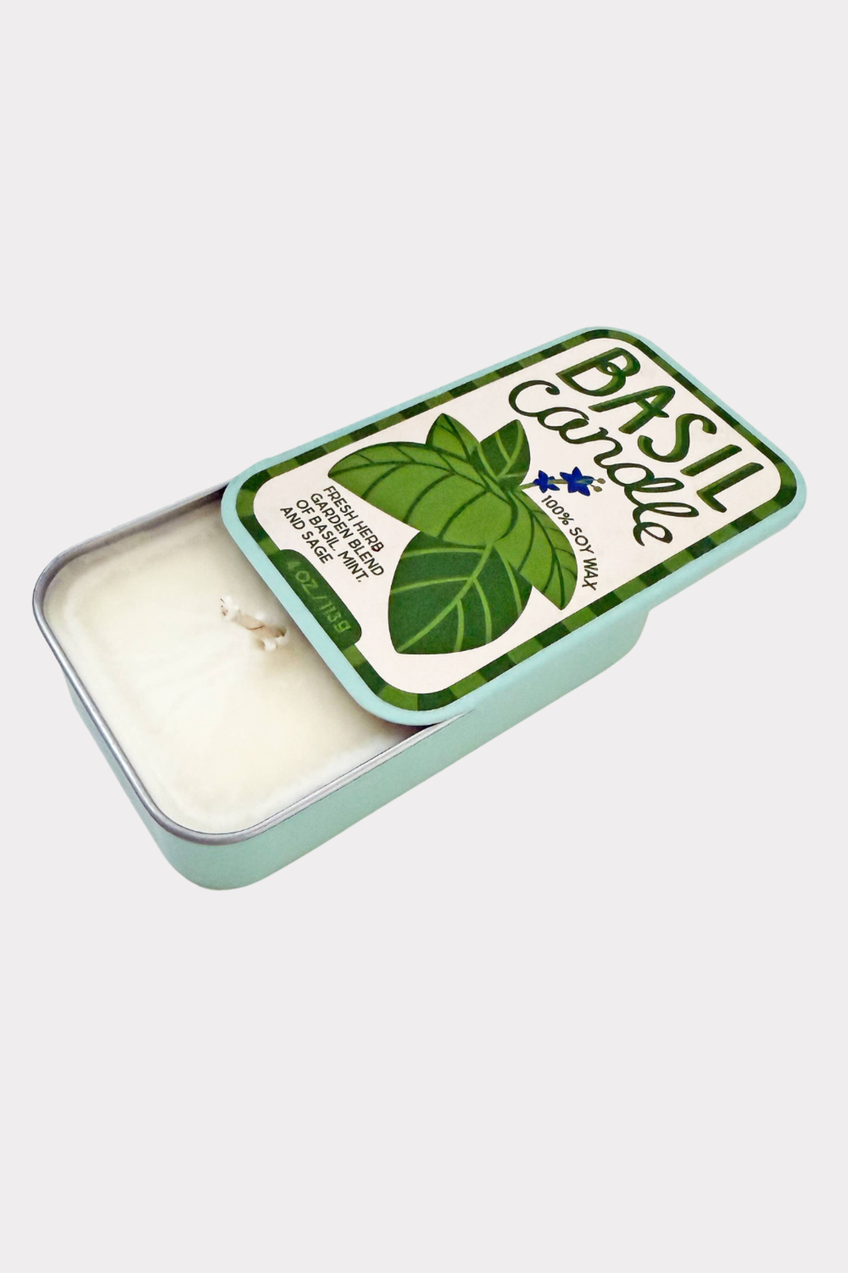The Neighborgoods Basil Tin Candle - Image 1 of 6