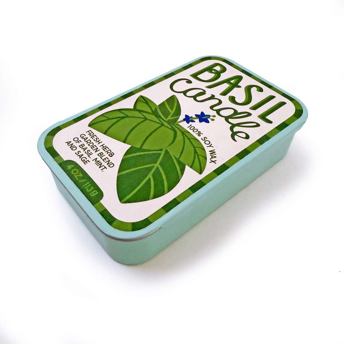 The Neighborgoods Basil Tin Candle - Image 2 of 6
