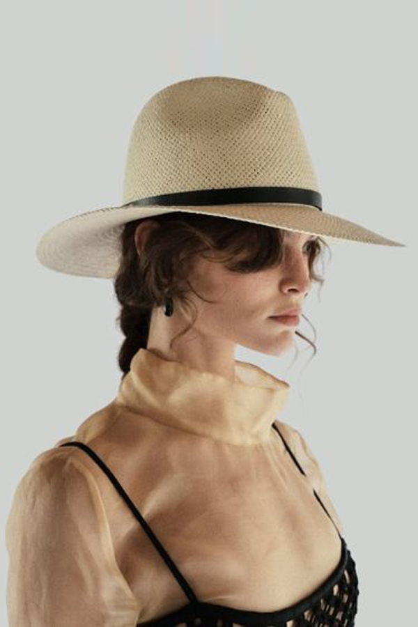 Janessa Leone Lyra Hat - Natural