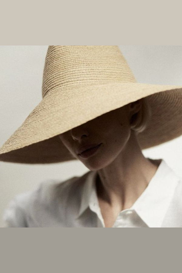 Janessa Leone Tinsley Bucket Hat - Natural