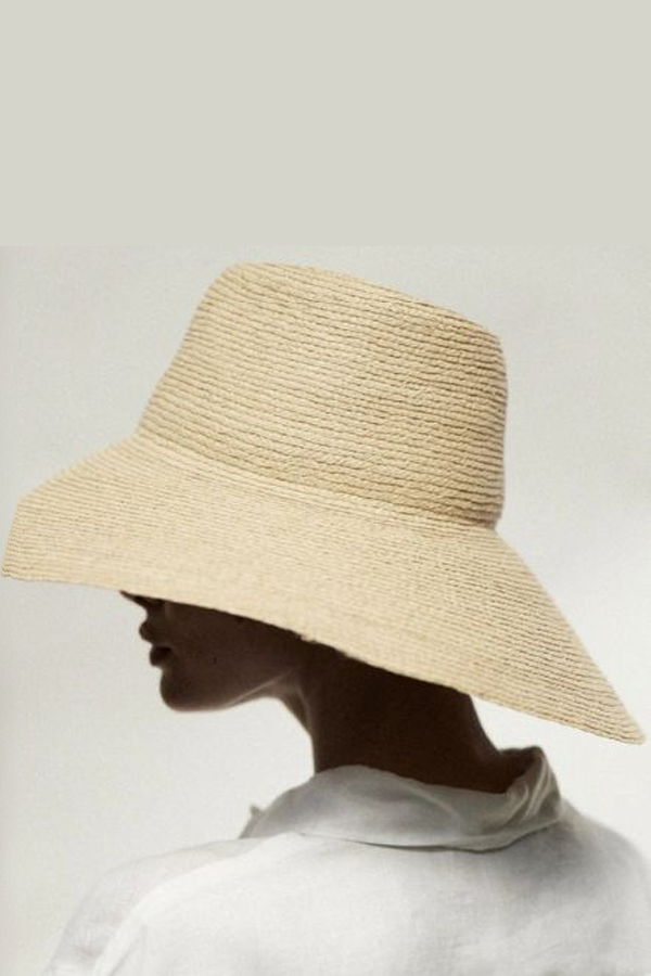 Janessa Leone Tinsley Bucket Hat - Natural