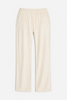 The Tile Club Mari Velour Pant - Ivory - Thumbnail 2