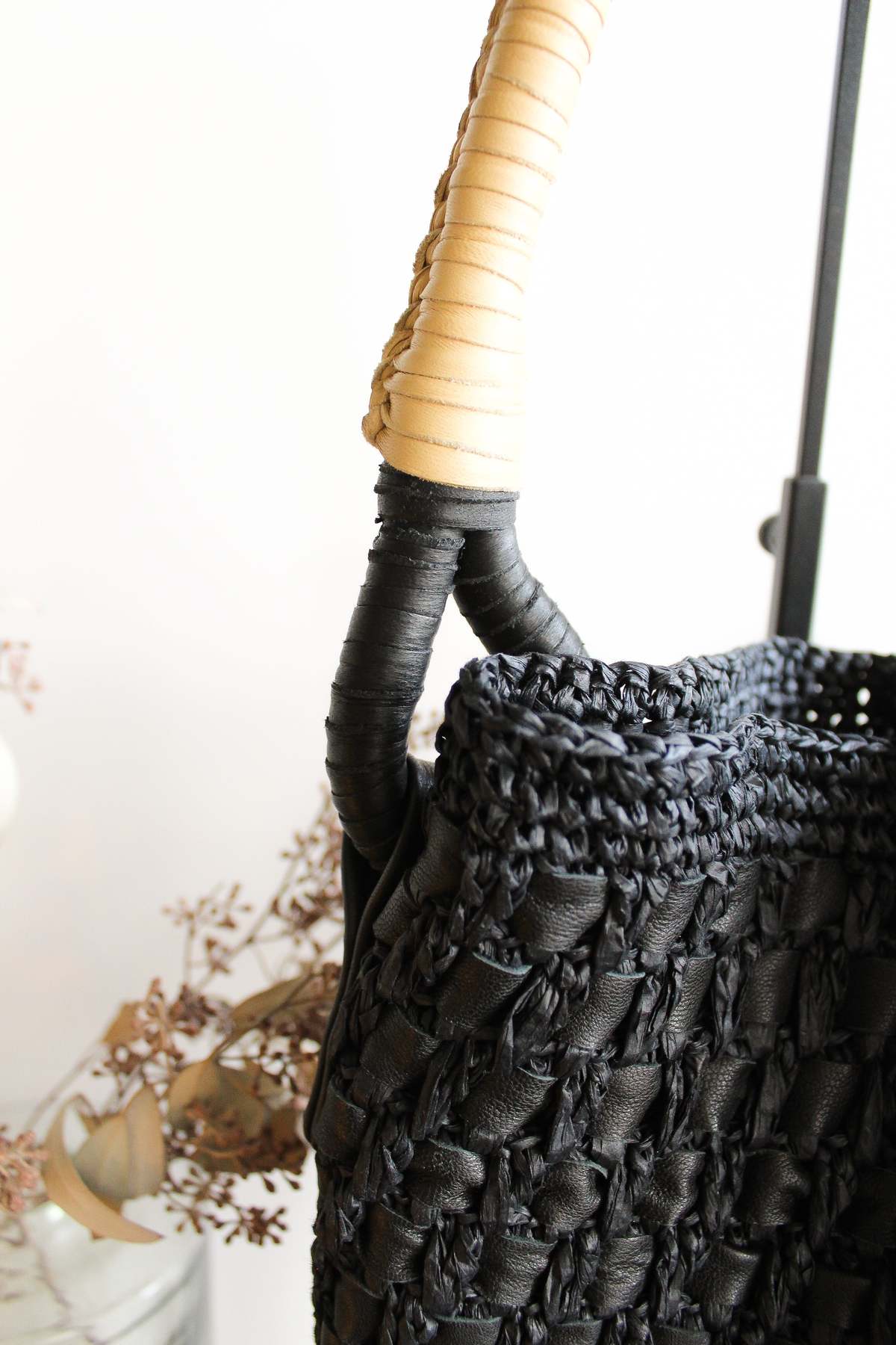 Alysi Mini Raffia Bucket Bag - Image 2 of 4