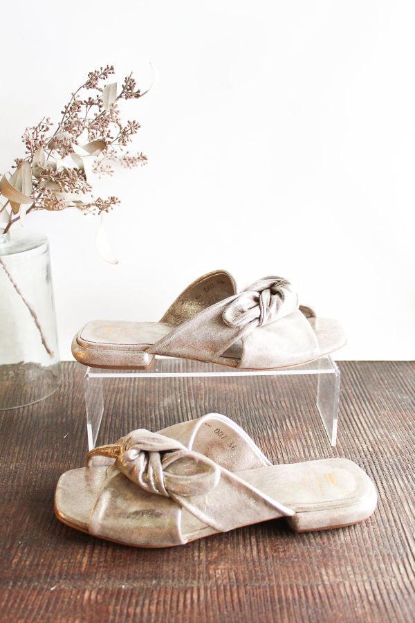 Officine Creative Suki Sandal - Platino