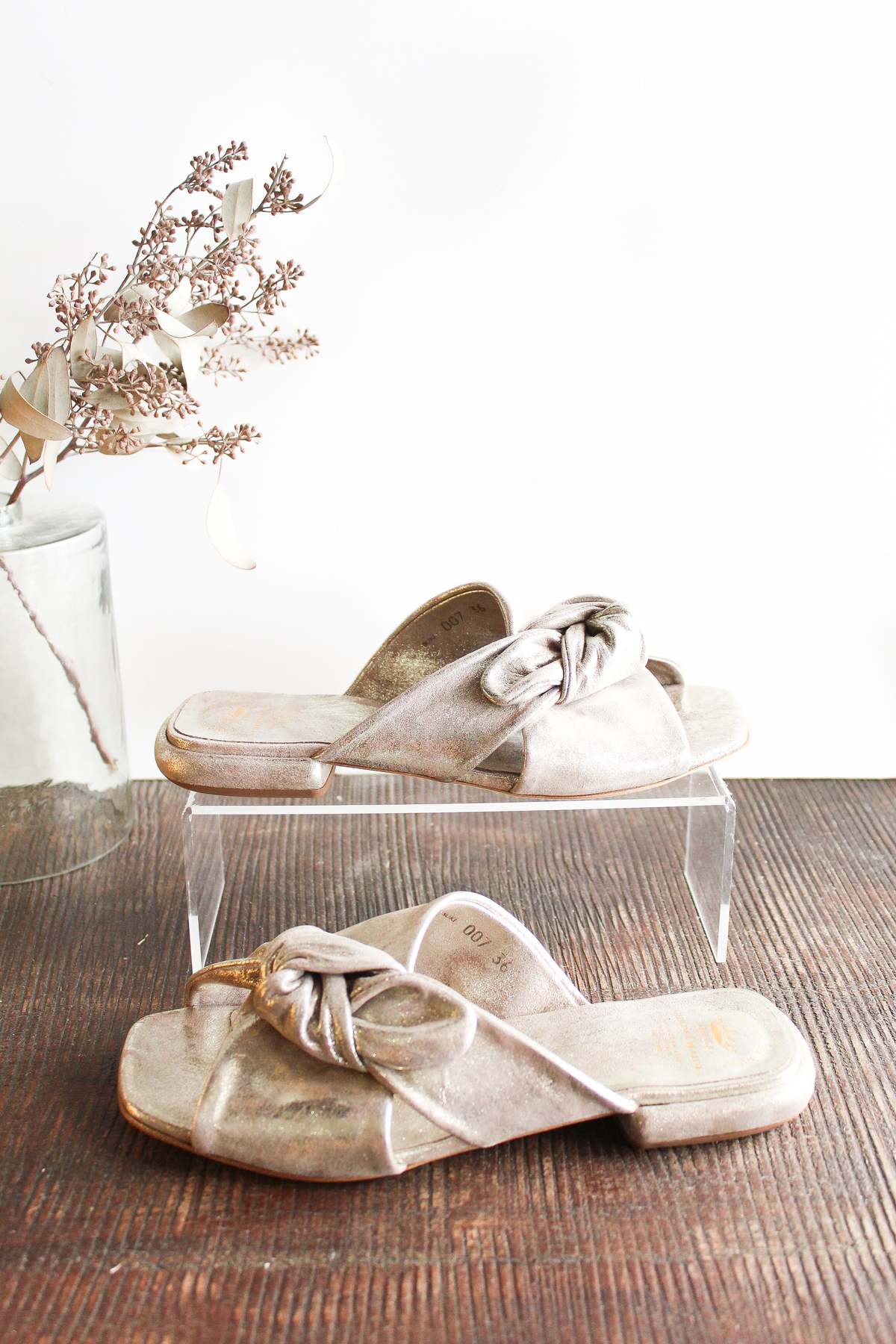 Officine Creative Suki Sandal - Platino - Image 2 of 4
