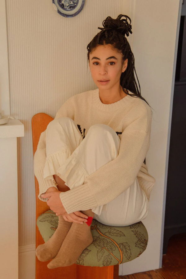 Sønderhaus The Boxer Pants - Cream