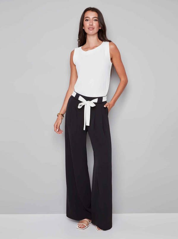 I Love Tyler Madison Fiona Belted Wide Leg Pant