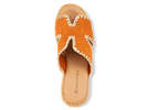 Chocolat Blu Jaxx Suede Sandal - Orange Suede - Thumbnail 3