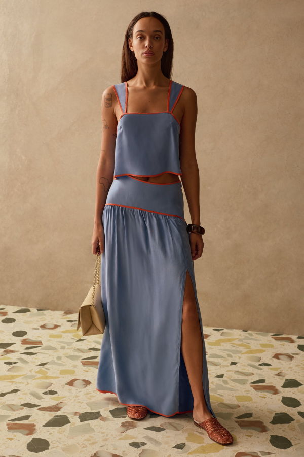 Sancia Yazmin Skirt - Pacific