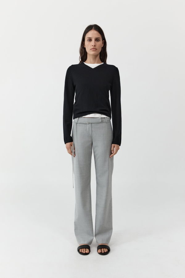 St. Agni 90's Belt Minimal Pants