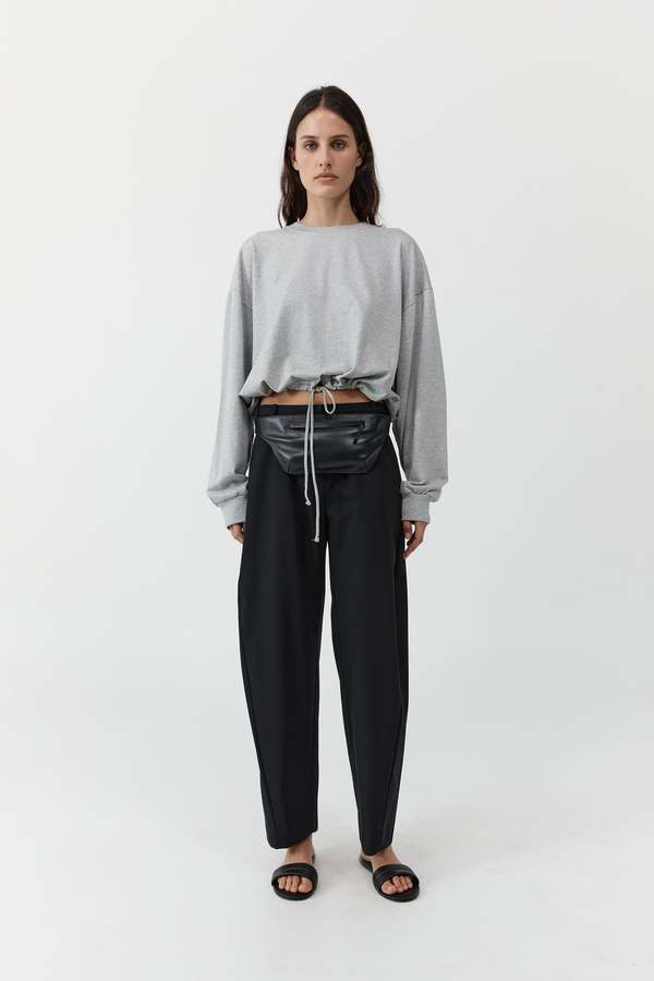 St. Agni Drawstring Long Sleeve Top St. Agni Drawstring Long Sleeve Top