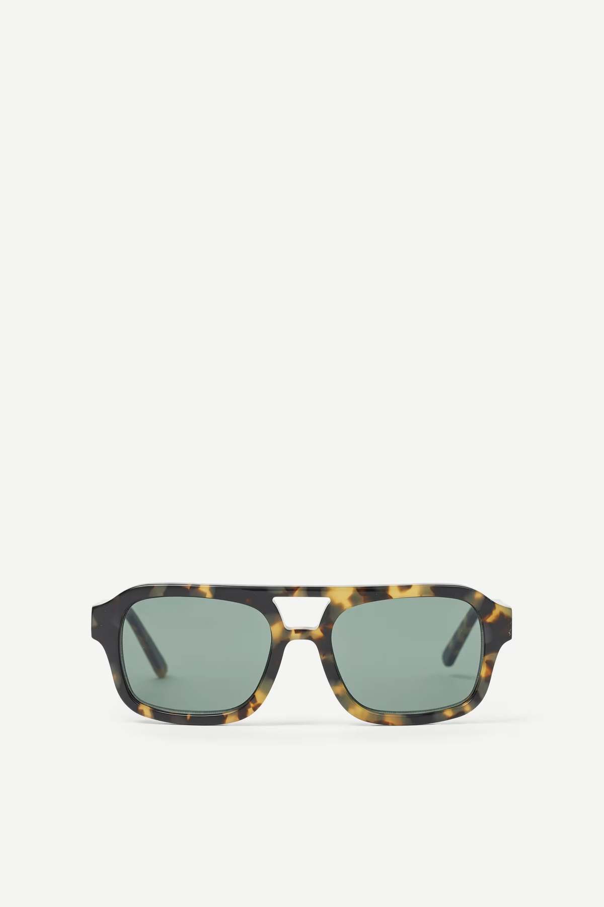 Samsøe Samsøe Saloyd Sunglasses - Yellow Tortoise - Image 1 of 3