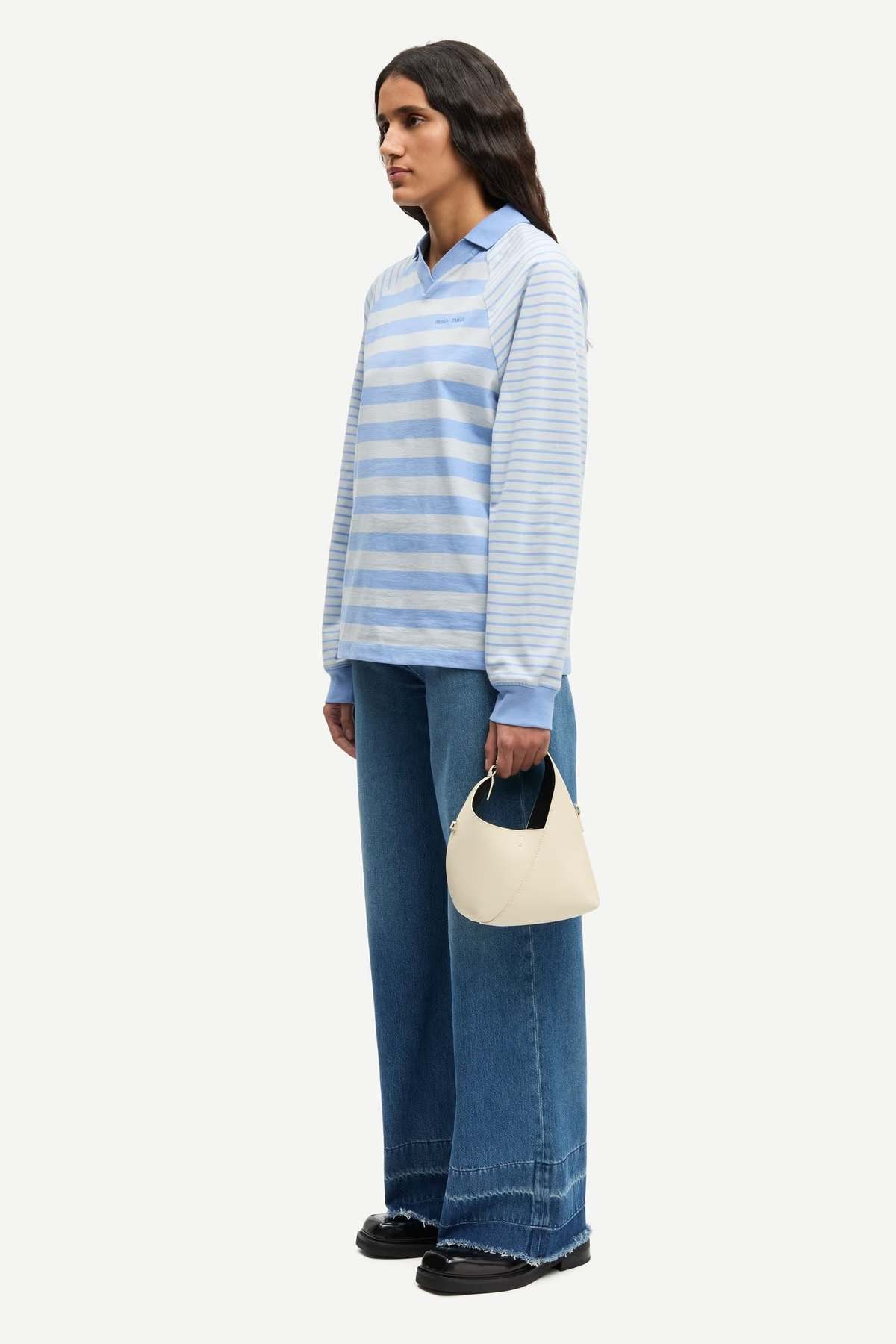 Samsøe Samsøe Sarebecca Jeans in Fluid Denim - Image 3 of 6