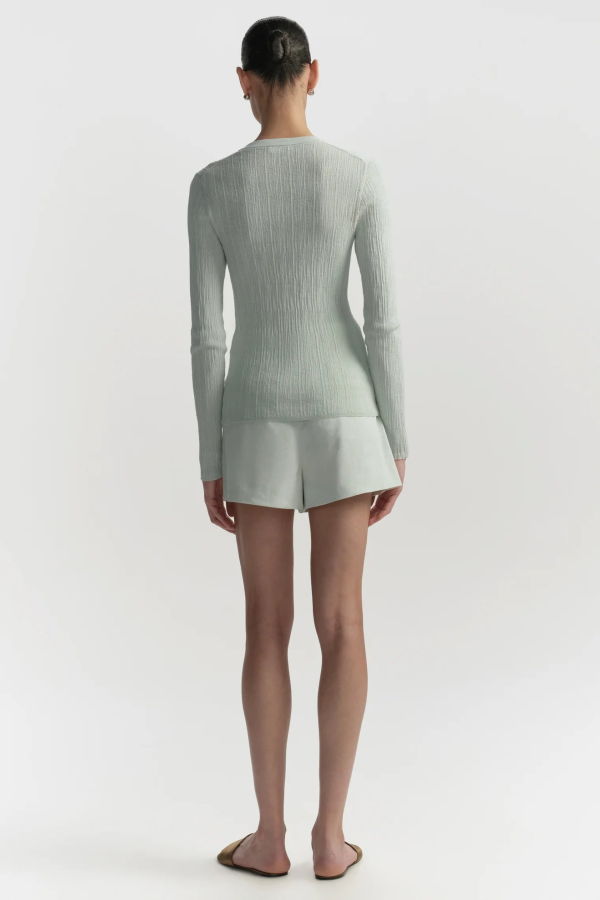 A.L.C. Fisher Cardigan - Pale Mint