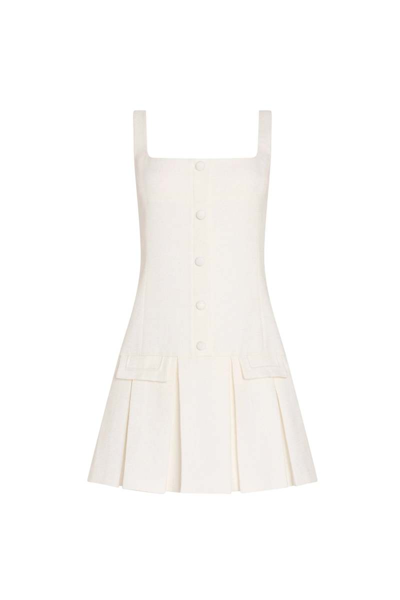 Amanda Uprichard Courtney Dress - Ivory