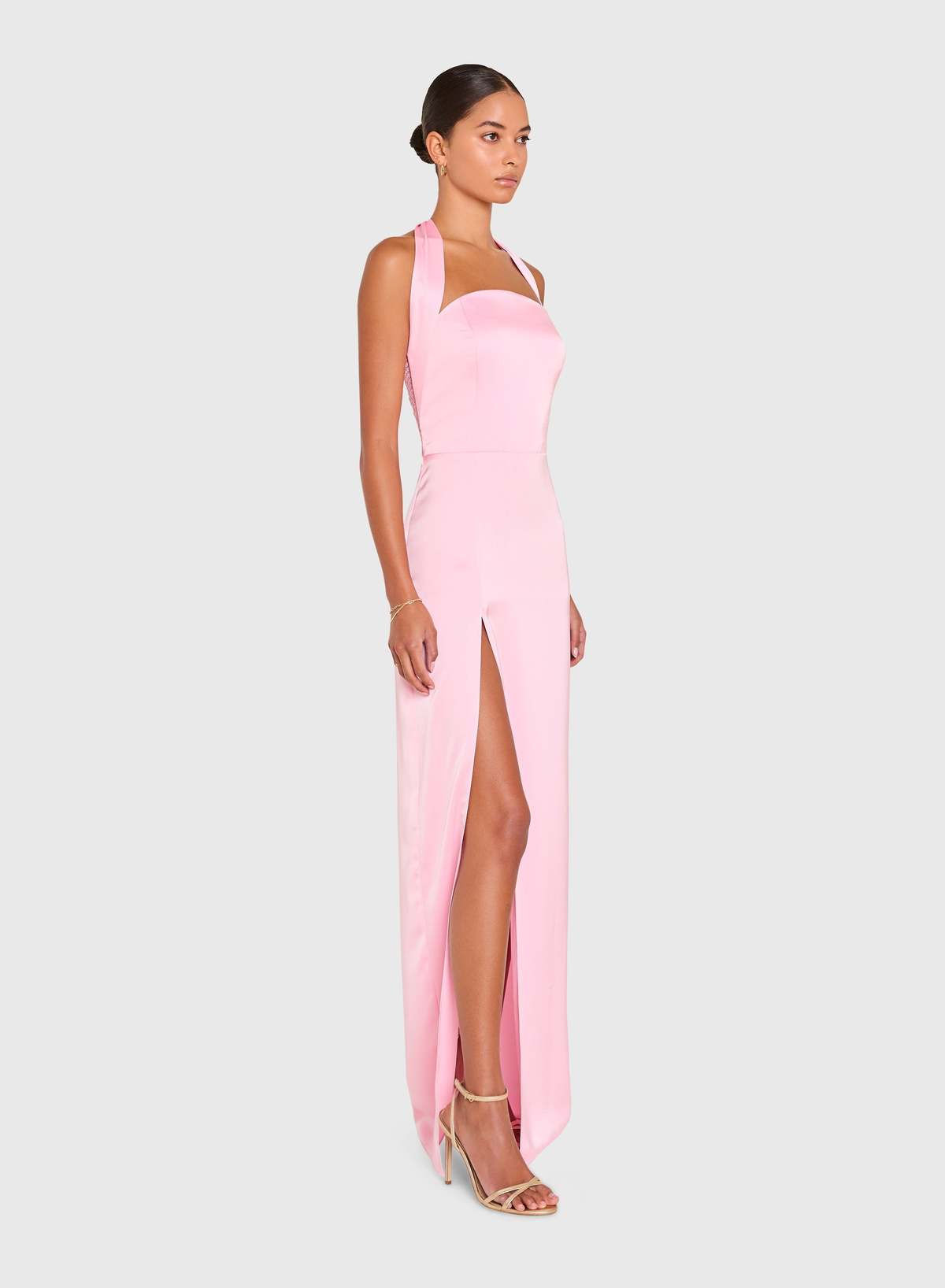 Amanda Uprichard Cynthia Gown Dress - Candy Floss - Image 2 of 3