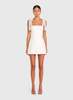 Amanda Uprichard Keenan Skort Romper - White - Thumbnail 1