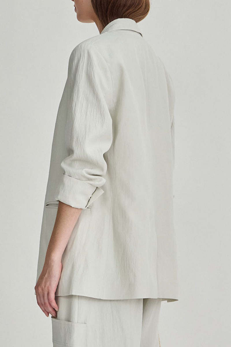 Apiece Apart Elsa Double Breasted Blazer - Birch