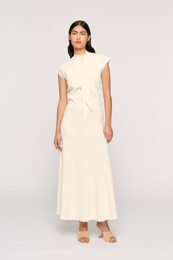 Clea Coco Knit Sweater - Parchment