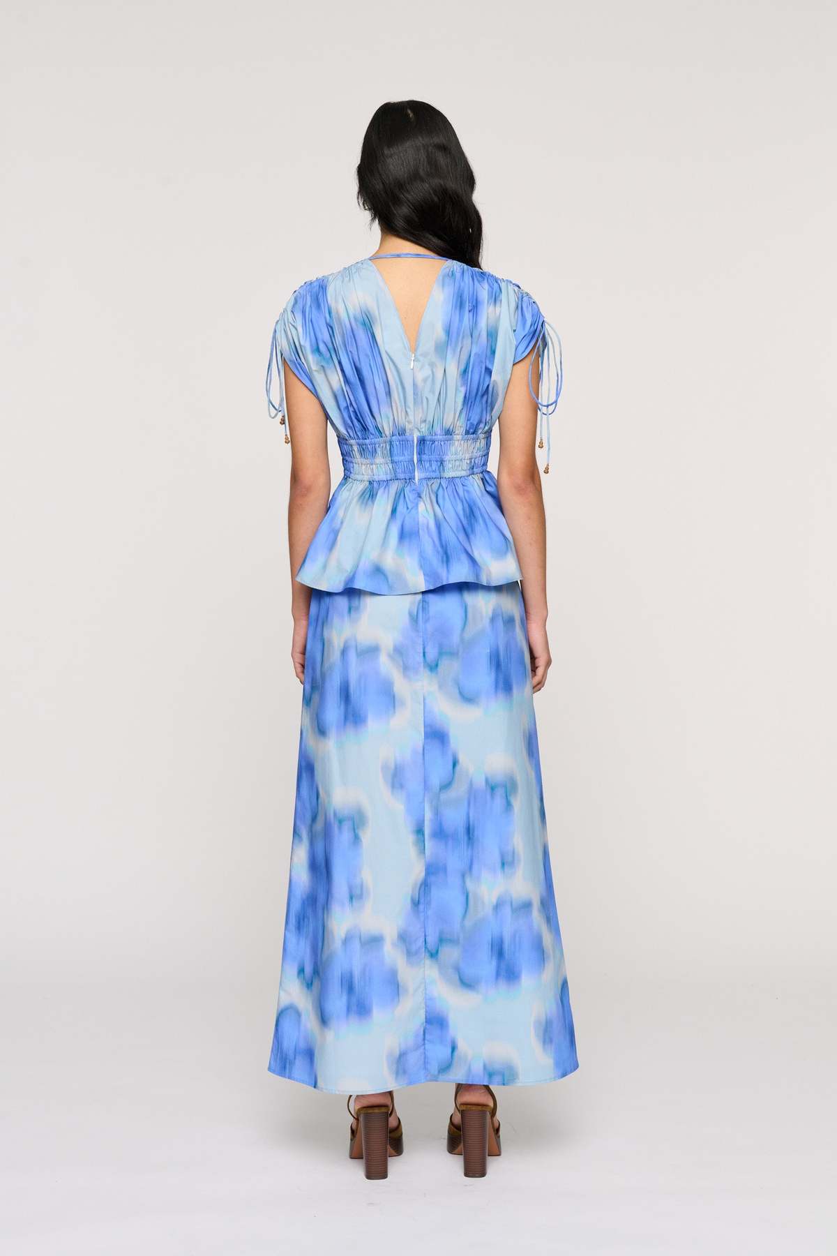 Clea Jasmine Skirt - Floralis Blue - Image 4 of 4